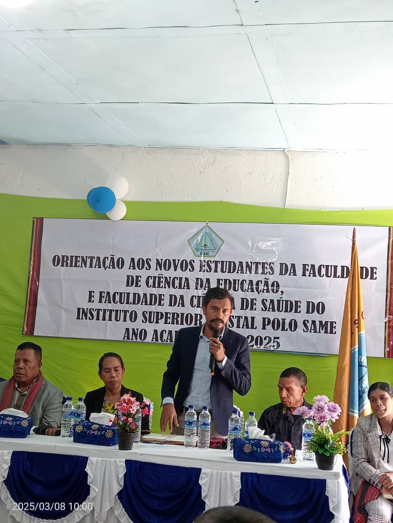 foto//Presidente Autoridade Munisipiu Manufahi Luis marçal da costa Tavares